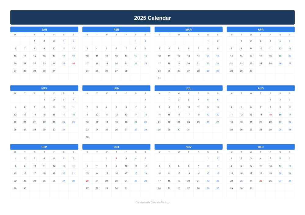 2025 calendar with Indian national holidays